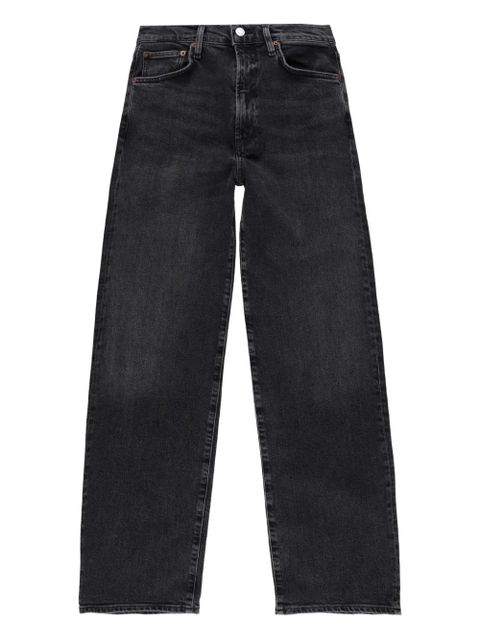 AGOLDE harper denim cotton jeans - Black - zdjęcie produktu nr 1