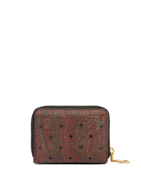 ETRO rhinestone paisley wallet - Brown - zdjęcie produktu nr 2