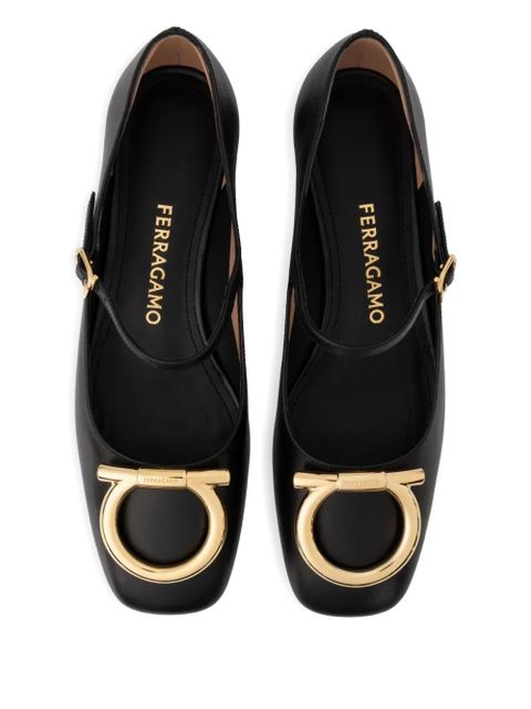 Ferragamo Maxi Gancini pumps - Black