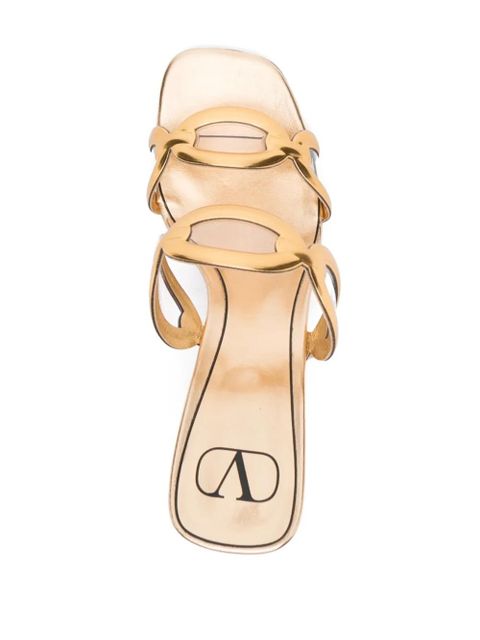 Valentino Garavani 100mm Chain 1967 sandals - Gold - zdjęcie produktu nr 2
