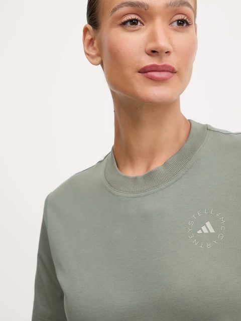 adidas by Stella McCartney t-shirt damski kolor zielony JW4651