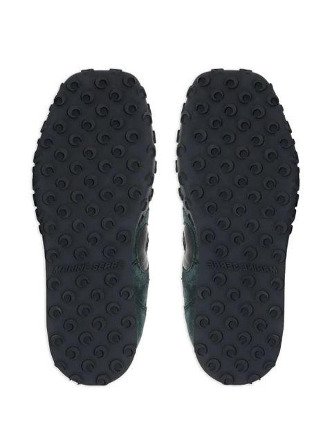Marine Serre laces detail mules - Black