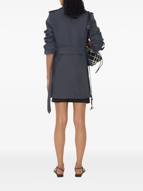 Burberry short trench coat - Grey