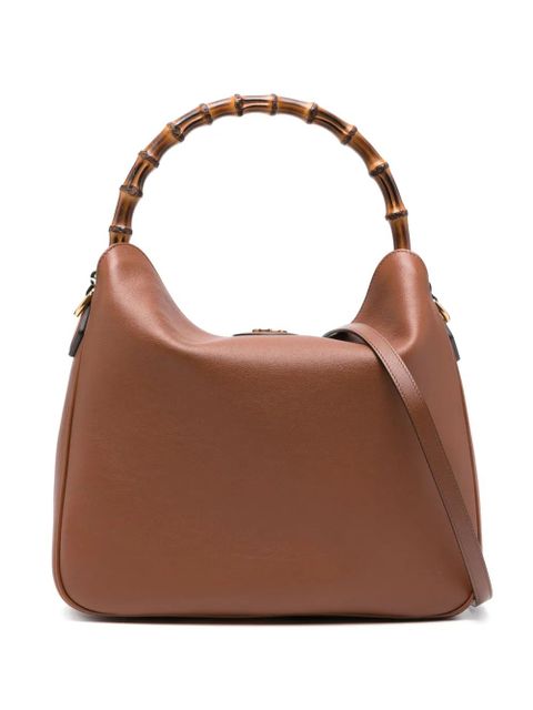 Gucci large Diana tote bag - Brown