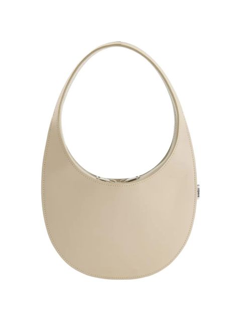 Coperni arched handle swipe shoulder bag - Neutrals