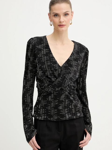 Morgan bluzka damska kolor czarny TCASHOU - zdjęcie produktu nr 1