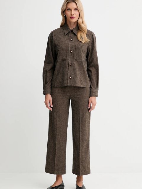 Sessun spodnie z dodatkiem wełny - zdjęcie produktu nr 1