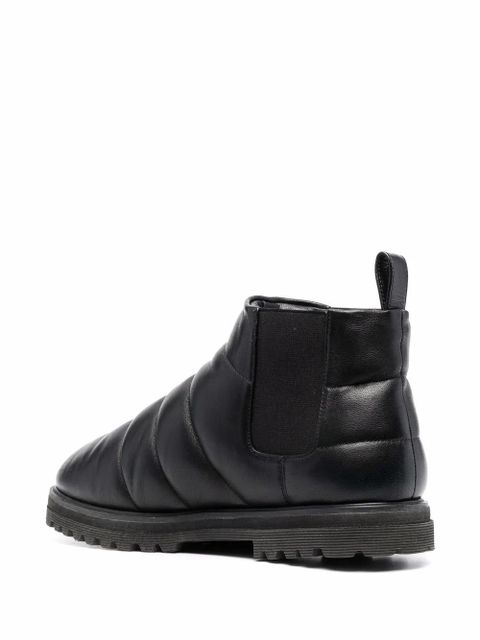 Nanushka padded quilted boots - Black