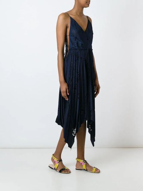 PUCCI pleated dress - Blue