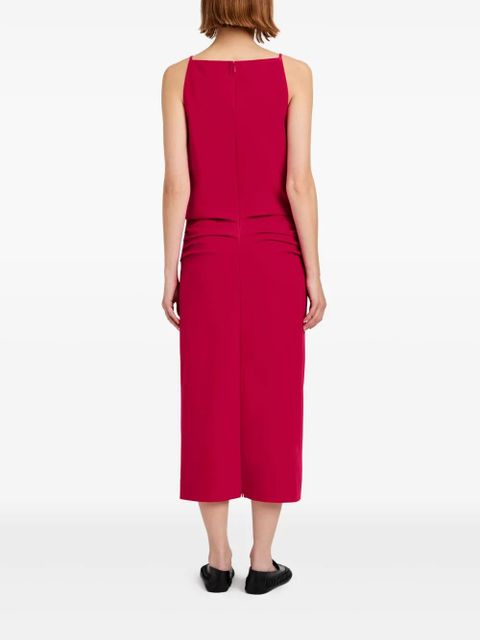Proenza Schouler Priya midi dress - Red - zdjęcie produktu nr 2
