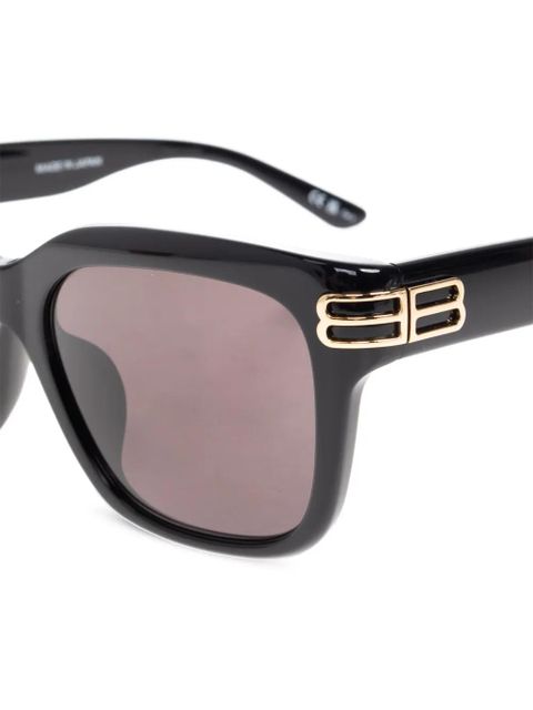 Balenciaga Eyewear Casino Square Af sunglasses - Black - zdjęcie produktu nr 2