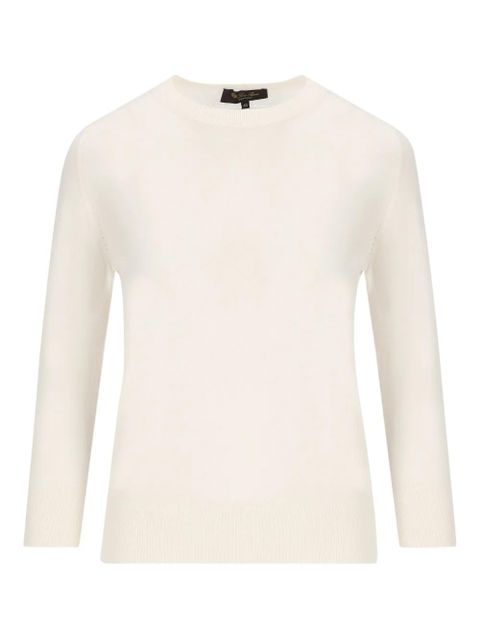 Loro Piana ribbed sweater - Neutrals - zdjęcie produktu nr 1