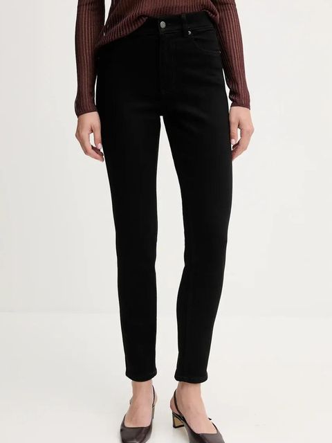 Sisley jeansy damskie kolor czarny 47KZLE044