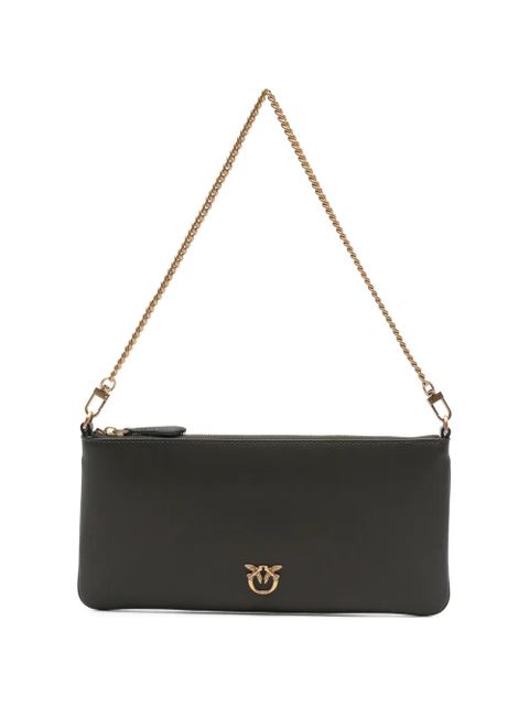 PINKO Horizontal Flat chain clutch bag - Green - zdjęcie produktu nr 1
