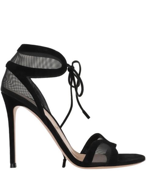 Gianvito Rossi 100mm Falene sandals - Black - zdjęcie produktu nr 1