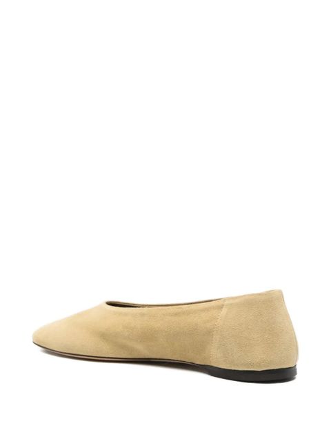TOTEME suede ballet flats - Neutrals