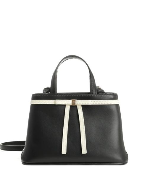 Ferragamo bow top-handle tote bag - Black - zdjęcie produktu nr 1