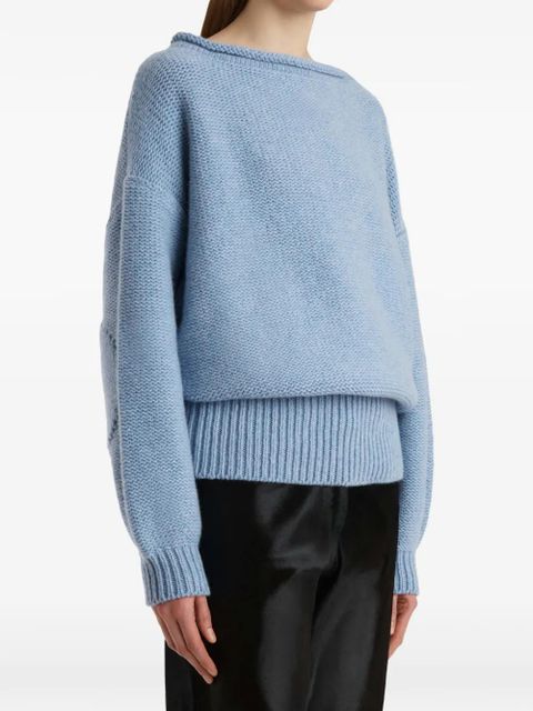 KHAITE Jonte sweater - Blue