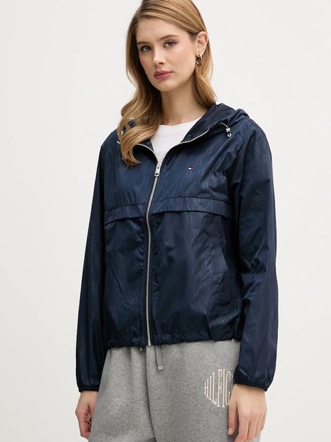 Tommy Hilfiger kurtka kolor granatowy przejściowa WW0WW48001 - zdjęcie produktu nr 1