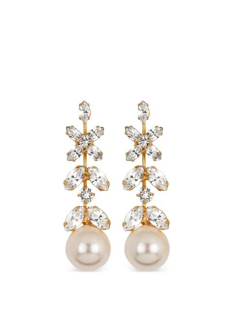 Jennifer Behr Tiera crystal earrings - Gold - zdjęcie produktu nr 1
