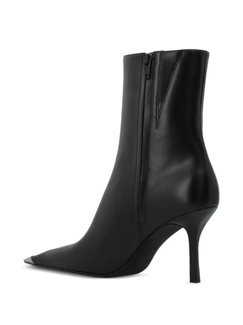 Alexander Wang Ferrara pointed-toe leather boots - Black