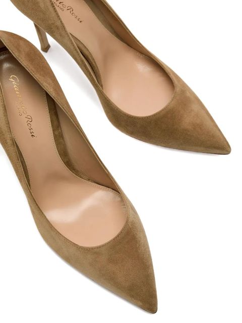 Gianvito Rossi 105mm Gianvito suede pumps - Brown - zdjęcie produktu nr 2