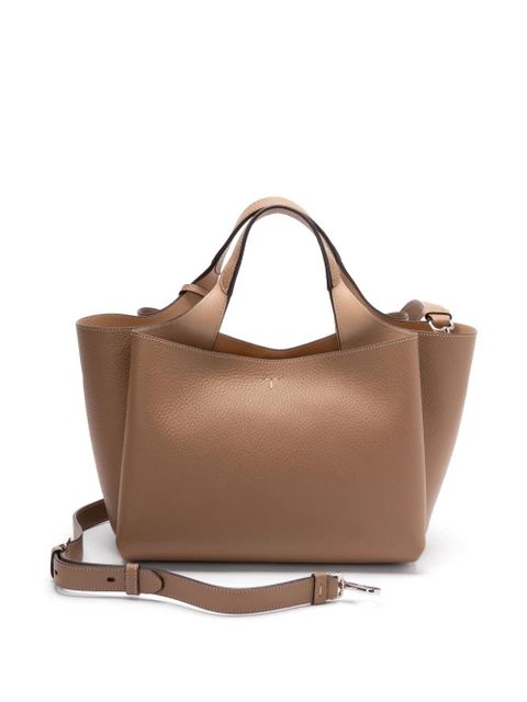 Tod's leather two-way handbag - Brown - zdjęcie produktu nr 2
