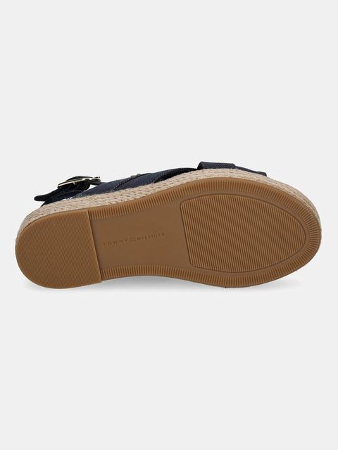 Tommy Hilfiger sandały DENIM ESPADRILLE PLATFORM SANDAL