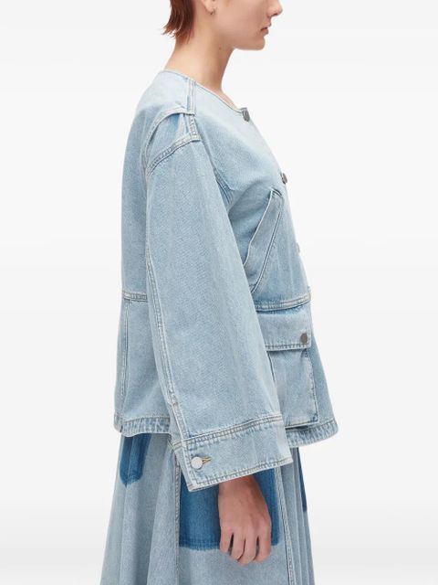 3.1 Phillip Lim flap-pocket jacket - Blue