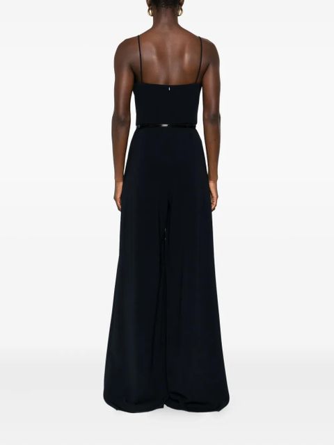 Max Mara belted jumpsuit - Blue