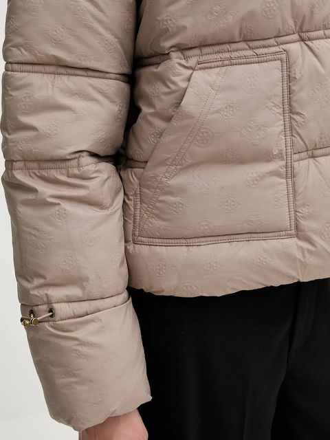 Guess kurtka NEW DAISY kolor beżowy zimowa W5BL43 W2902