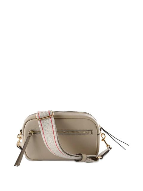 Tory Burch mini Miller leather cross body bag - Neutrals