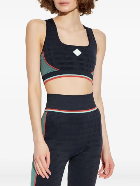 Casablanca racerback sports bra - Black - zdjęcie produktu nr 2