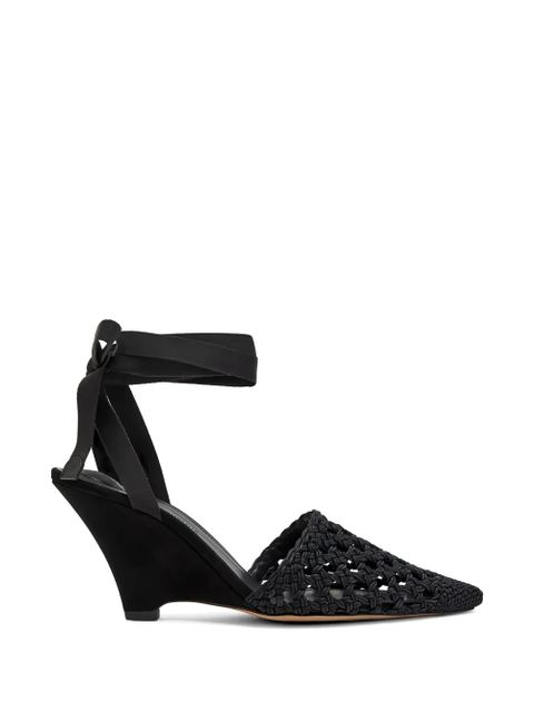 Jacquemus The High wedge-heel pumps - Black - zdjęcie produktu nr 1