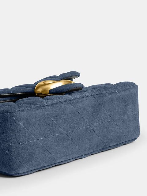 Coach torebka zamszowa Tabby