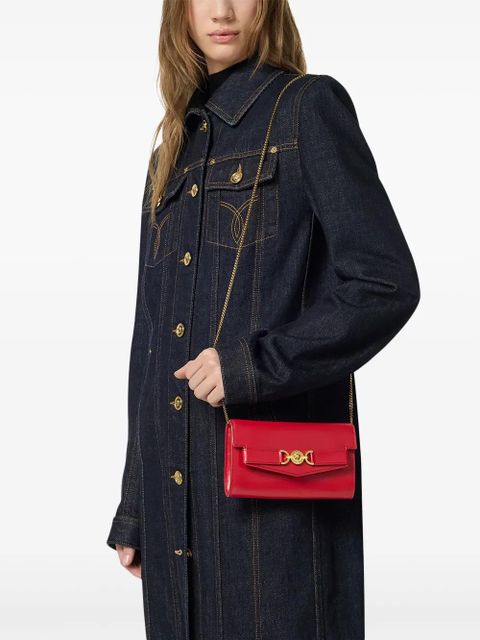 Versace Medusa '95 leather crossbody bag - Red