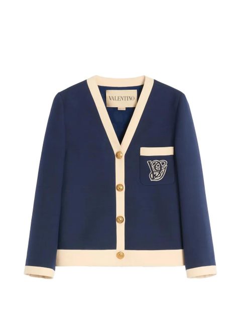 Valentino Garavani Crepe Couture jacket - Blue - zdjęcie produktu nr 1