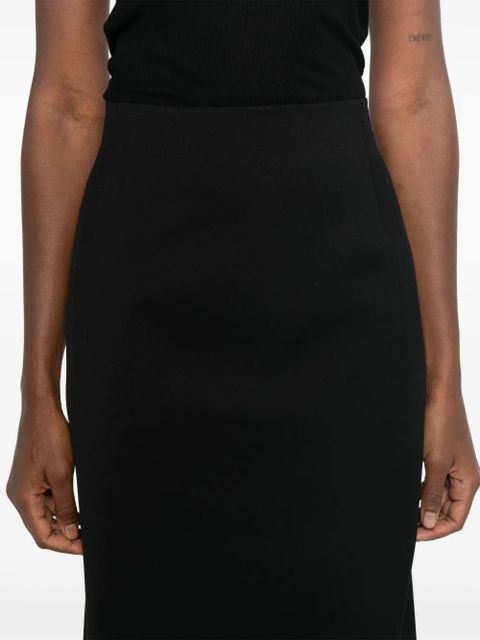 WARDROBE.NYC Column skirt - Black