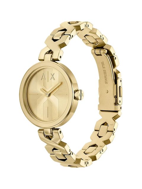 Armani Exchange zegarek damski kolor złoty AX5831