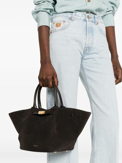 DeMellier mini New York buckle tote bag - Brown - zdjęcie produktu nr 2