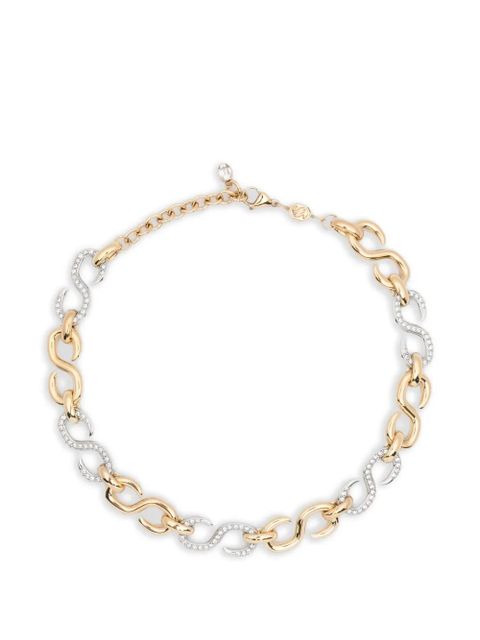 Swarovski Dextera crystal chain necklace - Gold - zdjęcie produktu nr 1