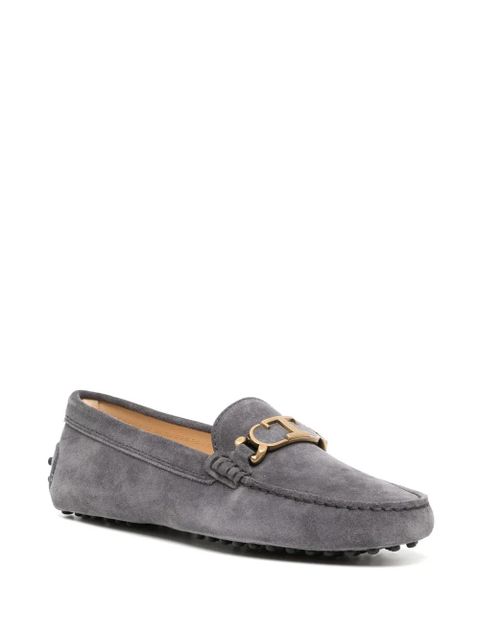 Tod's Gommino suede loafers - Grey