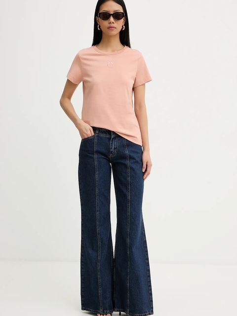 Pinko t-shirt bawełniany - zdjęcie produktu nr 2