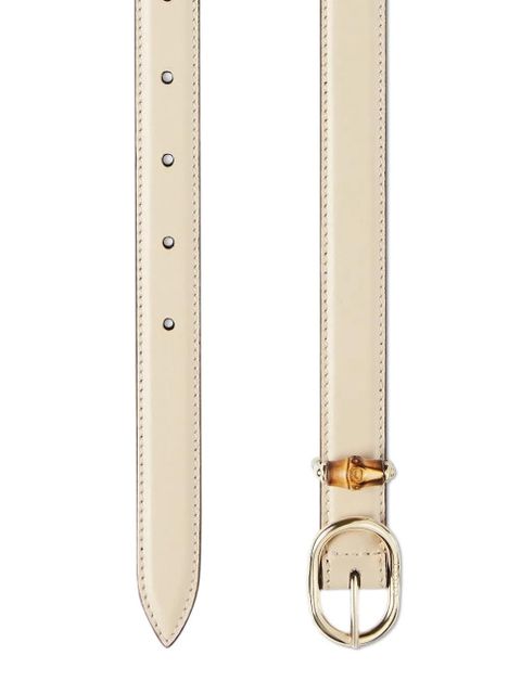 Gucci oval-buckle belt - Neutrals - zdjęcie produktu nr 2