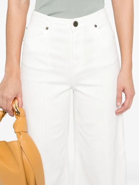 TWINSET wide-leg jeans - White