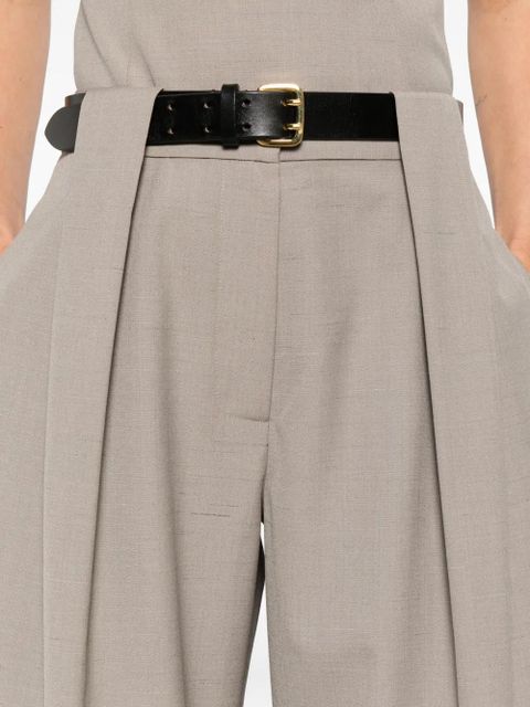St. Agni pleat trousers - Grey
