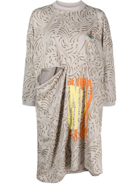 Vivienne Westwood Dolly T-shirt dress - Neutrals - zdjęcie produktu nr 1