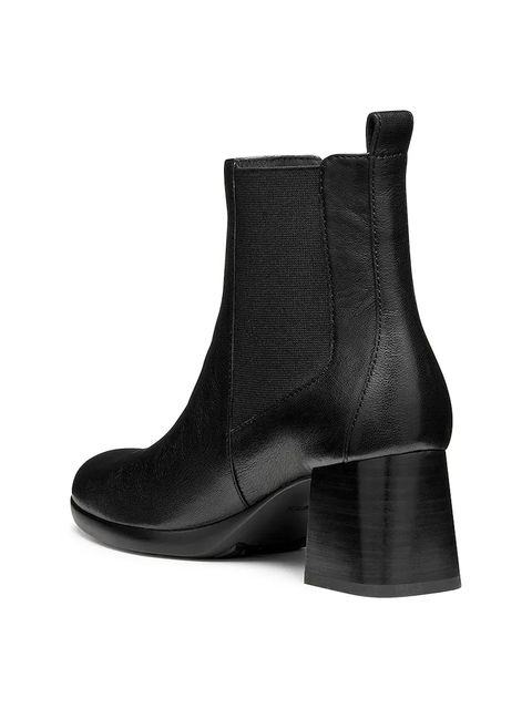 Geox sztyblety D WALK PLEASURE 55 damskie kolor czarny na słupku D56XBC 00081 C9999