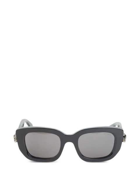 Bvlgari Serpenti square-frame sunglasses - Black - zdjęcie produktu nr 1