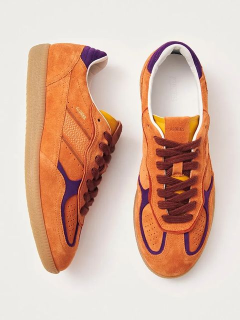 Alohas sneakersy zamszowe Tb.490 damskie kolor pomarańczowy S100471-06